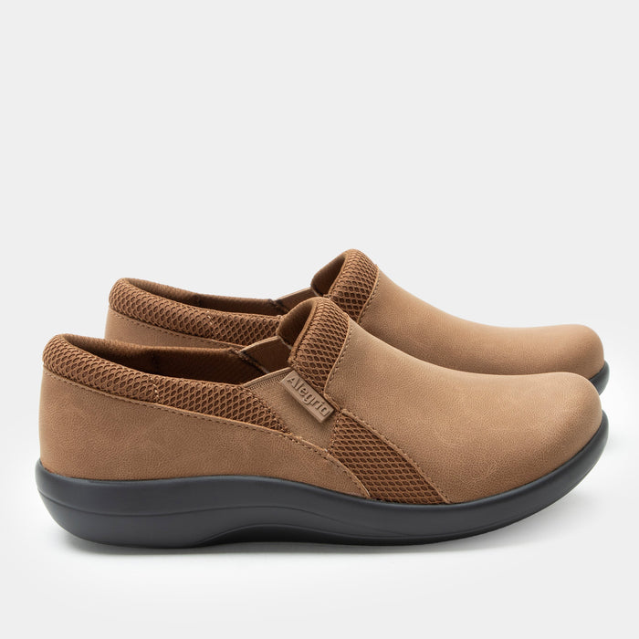 alegria Duette Washed Cognac Shoe