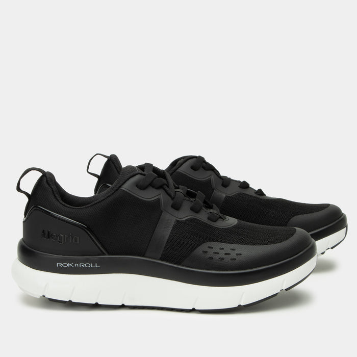 Alegria Eclips Black Mesh Shoe