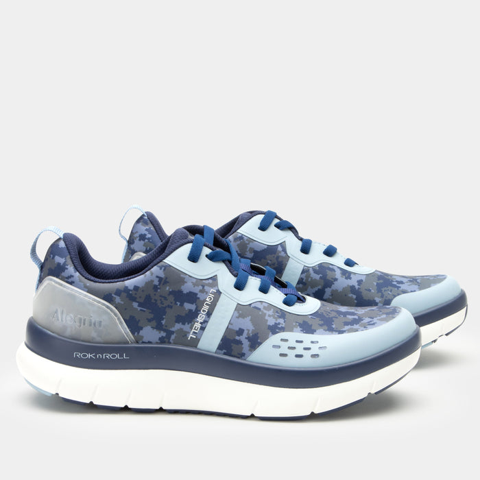 Alegria Eclips Digi Blue Shoe