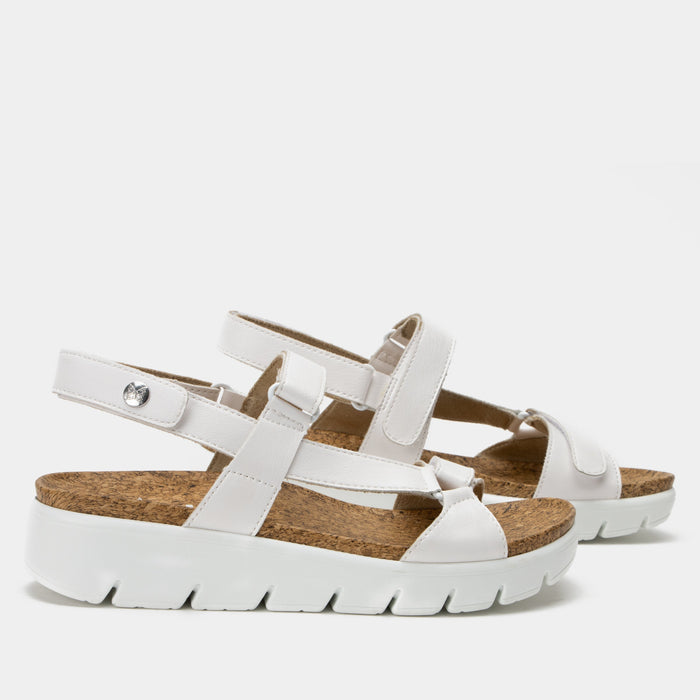 Alegria Henna White Sandal