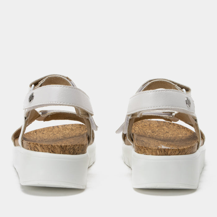 Alegria Henna White Sandal