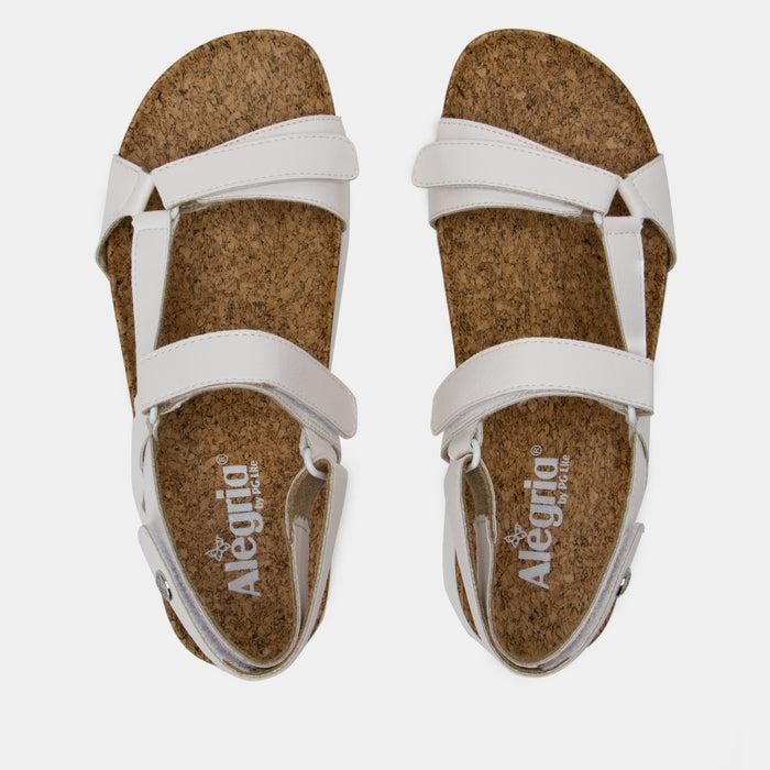 Alegria Henna White Sandal