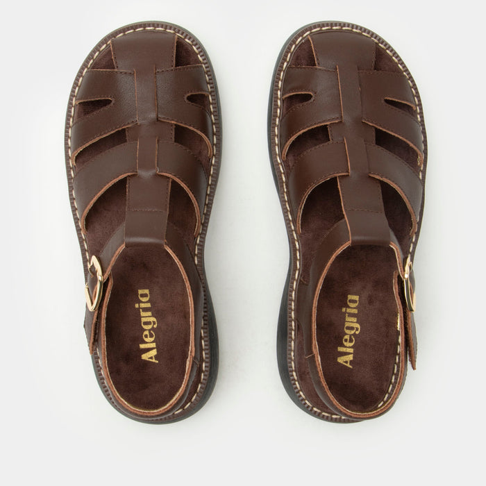 Alegria Ingrid Chocolate Sandal