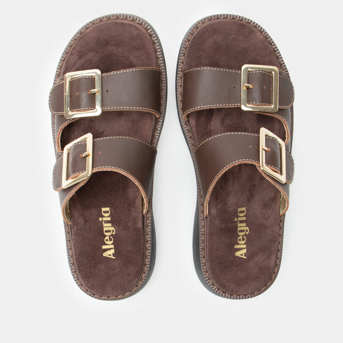 Alegria Iza Chocolate Sandal