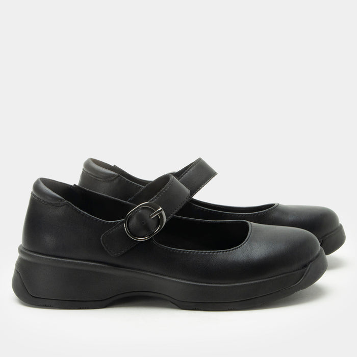 Alegria Jazmine Black Nappa Shoe