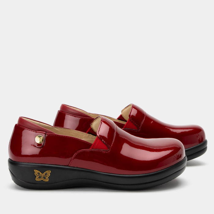 Alegria Keli Cherry Bomb Patent Shoe