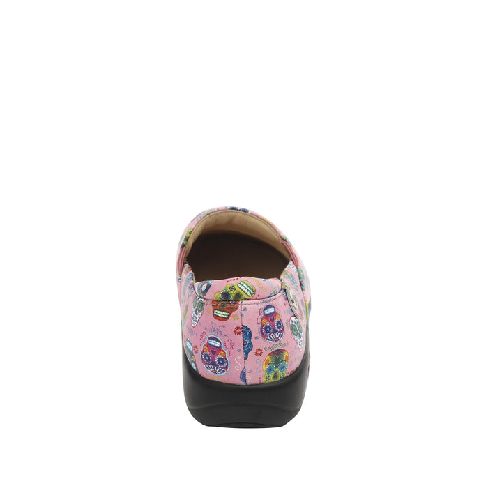 Alegria Keli Sugar Skulls Pink Shoe