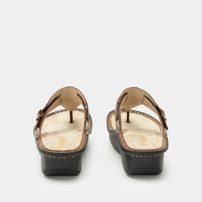 Alegria Kennedi Marrone Sandal