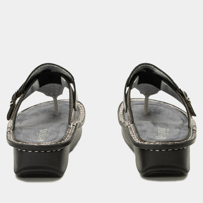 Alegria Kennedi Twinkle Pewter Sandal