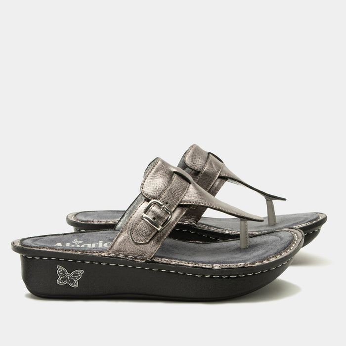 alegria Kennedi Twinkle Pewter Sandal