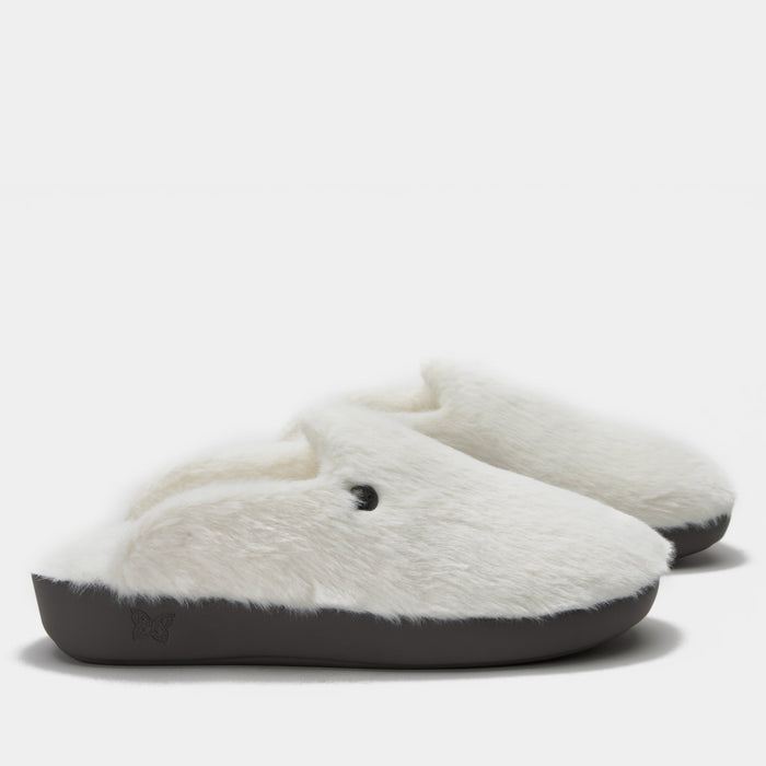 Alegria Leisurelee 2 White Slipper