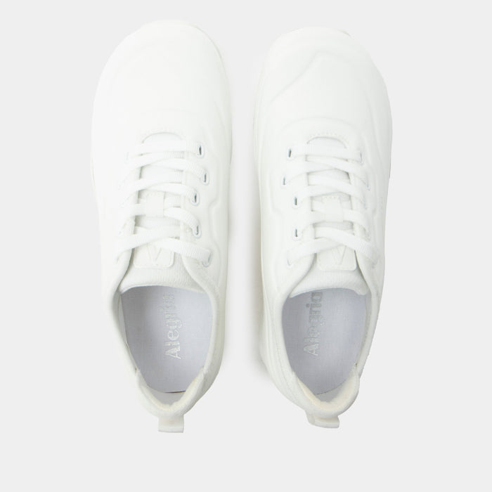 Alegria Liber8 White Shoe