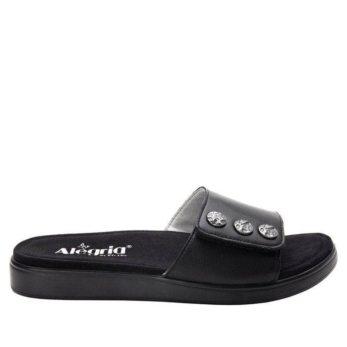 alegria Lilie Black Sandal