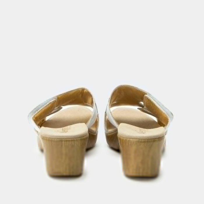 Alegria Linn White Needles And Pins Sandal