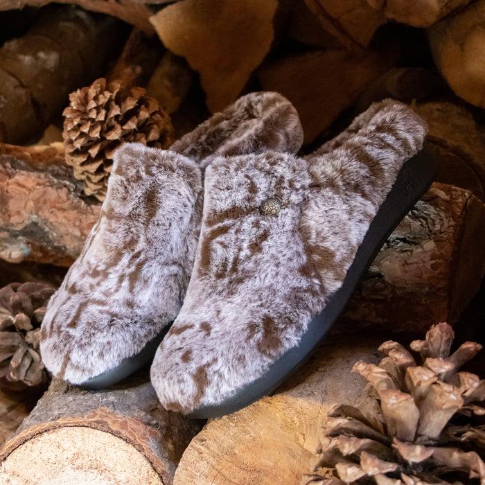 Alegria Loungeree Frosty Brown Slipper