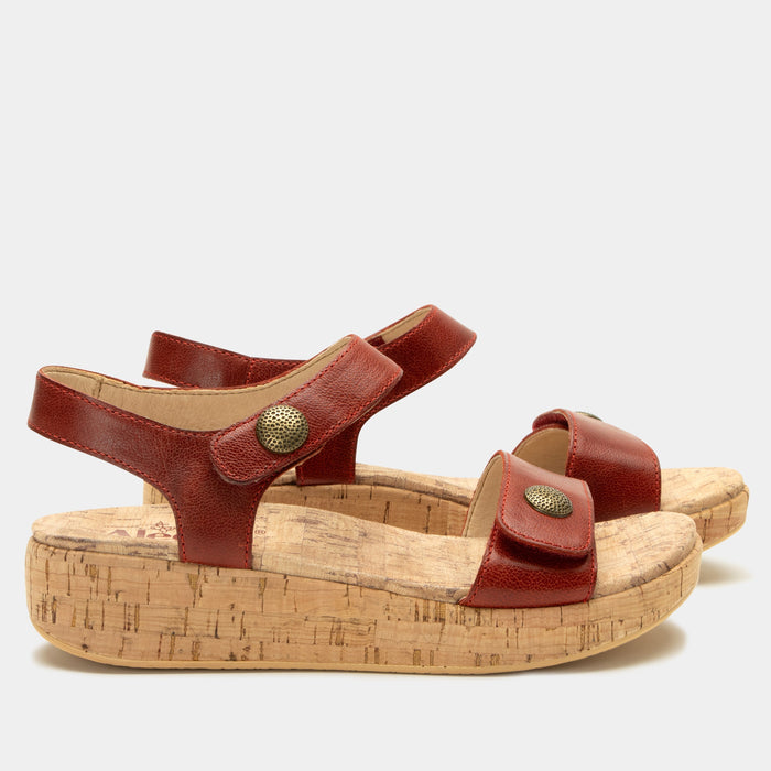 Alegria Marta Garnet Sandal