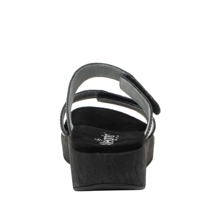 Alegria Mena Black Sandal