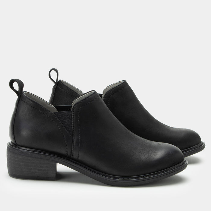 Alegria Merle Black Burnish Boot