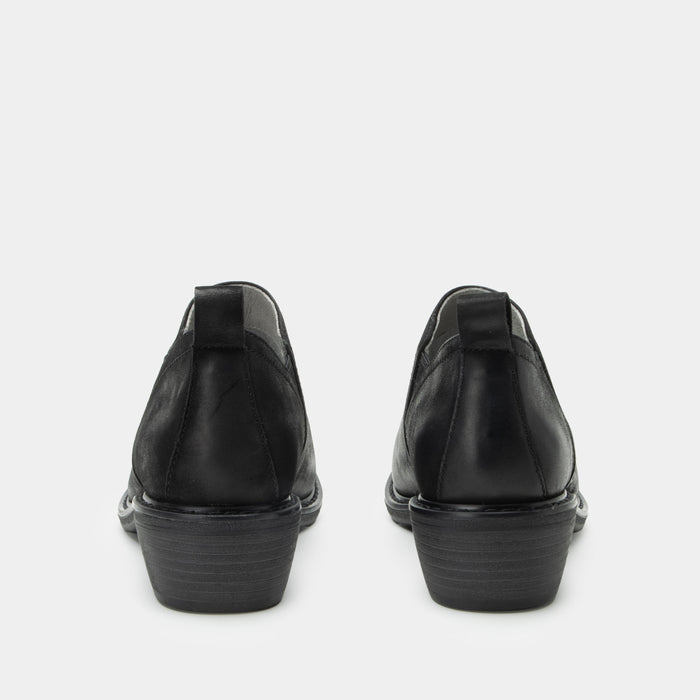 Alegria Merle Black Burnish Boot