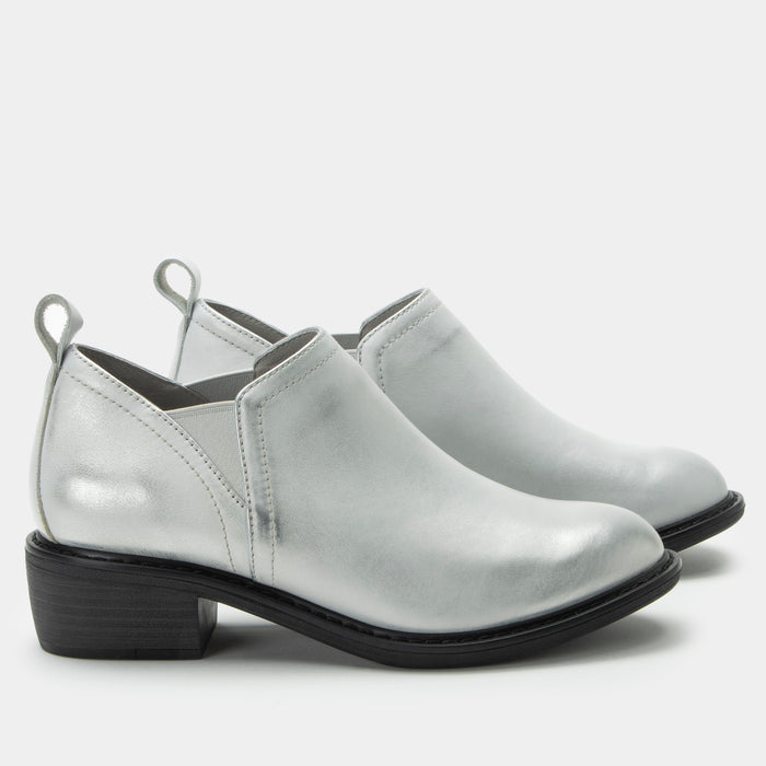 Alegria Merle Silver White Boot