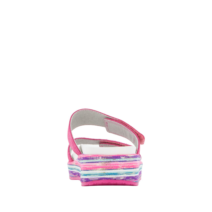 Alegria Mixie Fuchsia Party Sandal