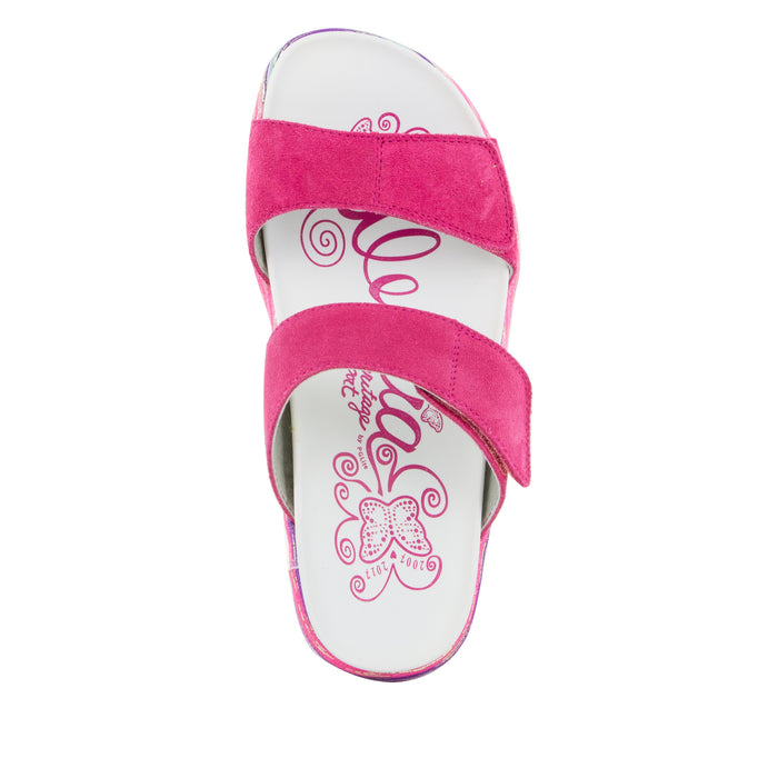 Alegria Mixie Fuchsia Party Sandal
