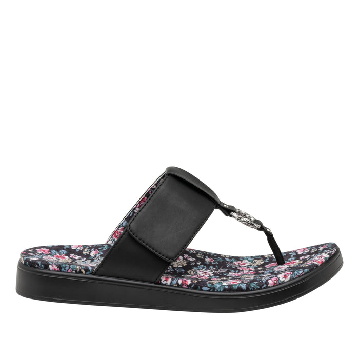 Alegria Moxi Enchanting Black Sandal