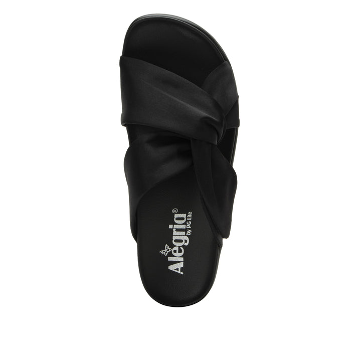 Alegria Mylee Black Softie Sandal