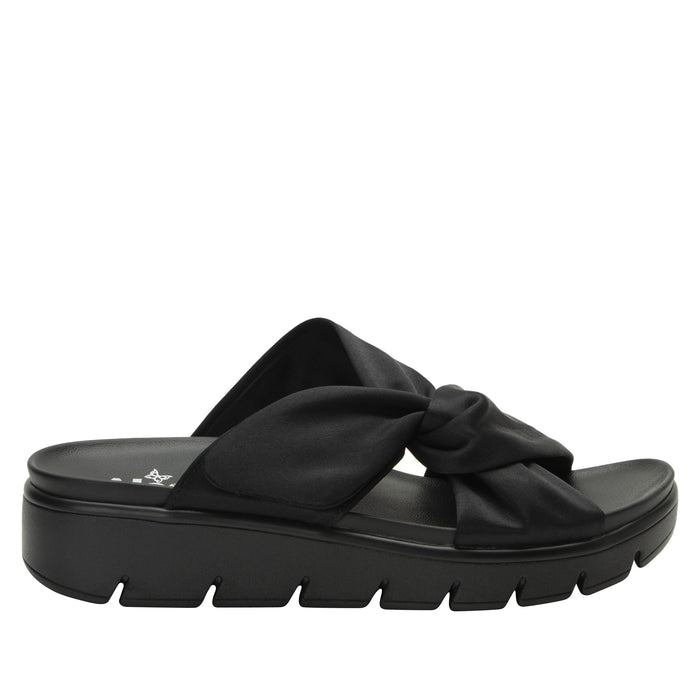 alegria Mylee Black Softie Sandal