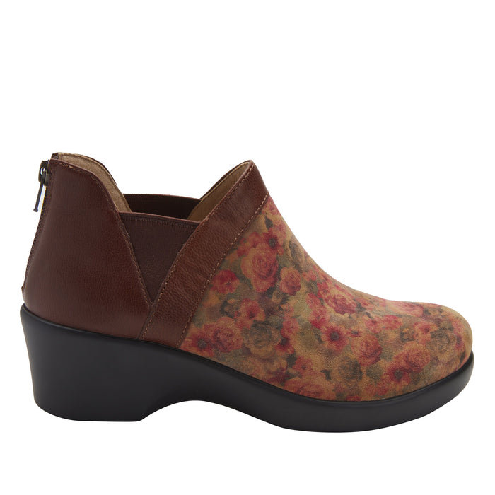 Alegria Natalee Cognac & Roses Boot