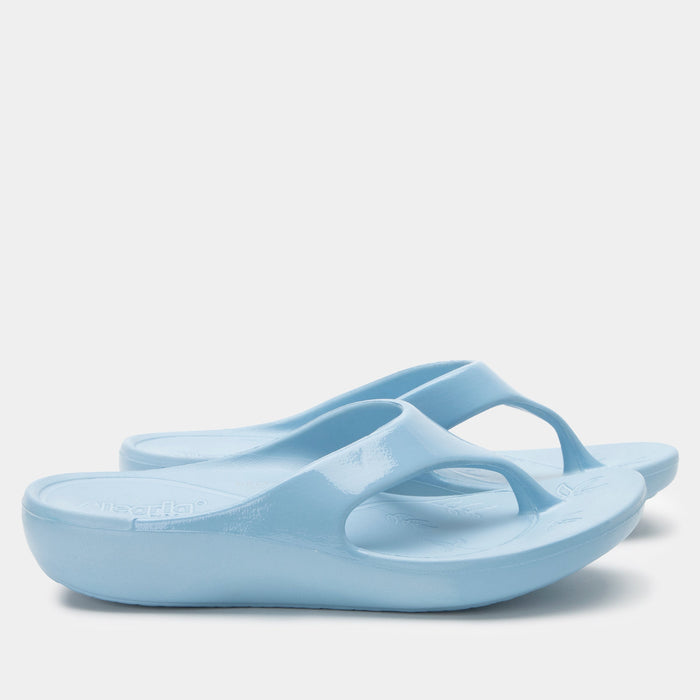 Alegria Ode Dusty Blue Gloss Sandal