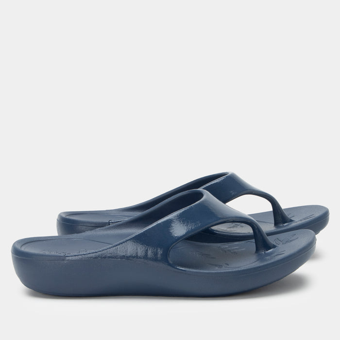 Alegria Ode Navy Gloss Sandal