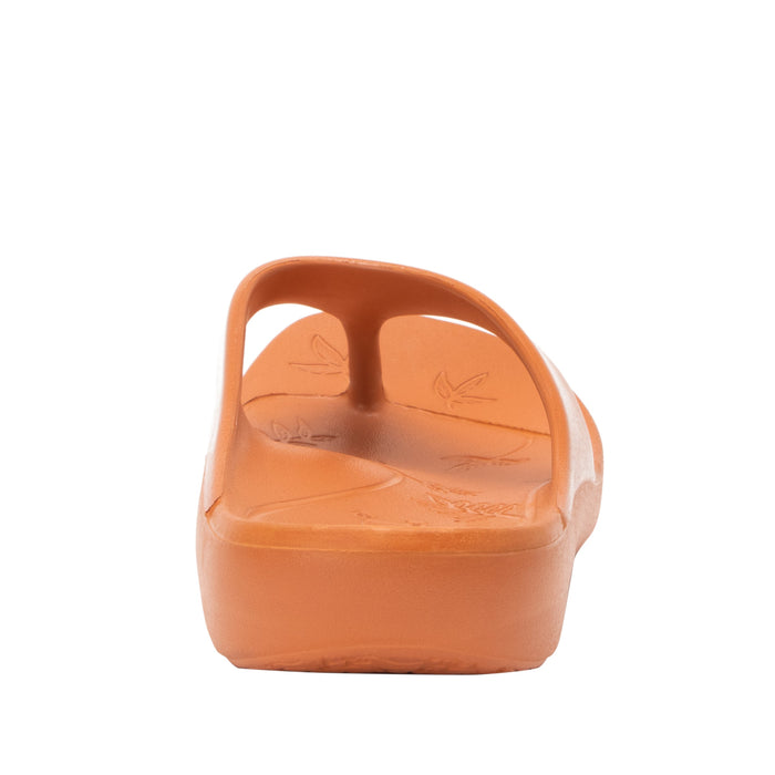 Alegria Ode Tangerine Gloss Sandal
