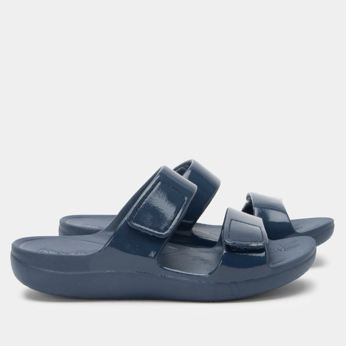 Alegria Orbyt Navy Gloss Sandal