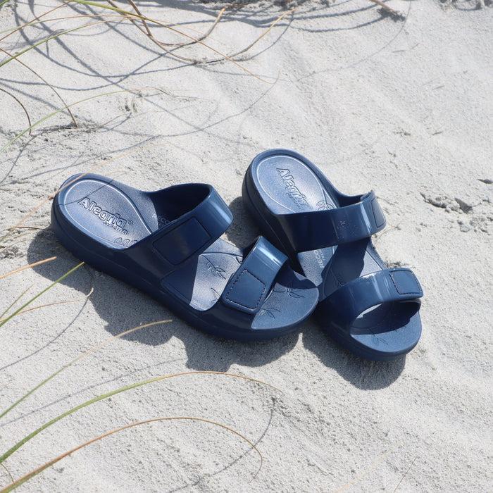 alegria Orbyt Navy Gloss Sandal
