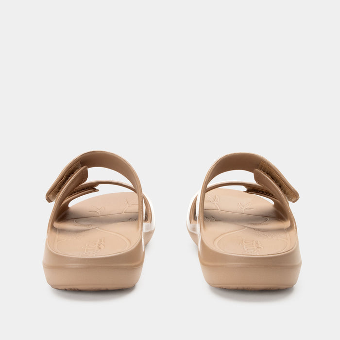 Alegria Orbyt Taupe Gloss Sandal
