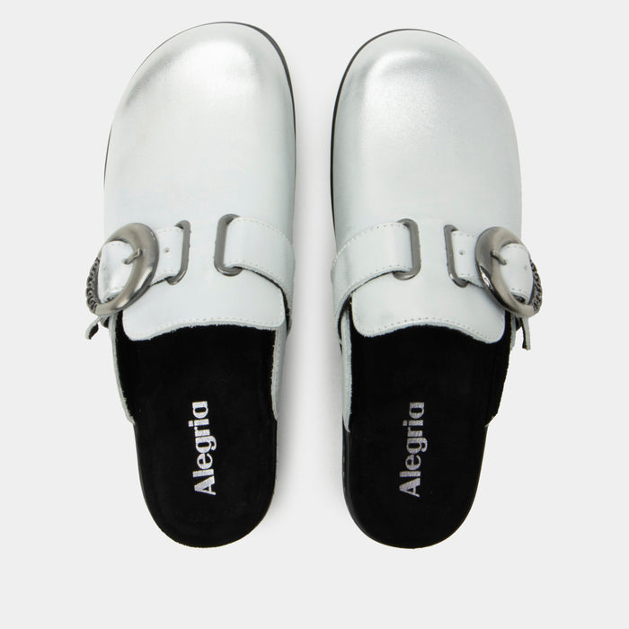 Alegria Osmosis Silver White Shoe
