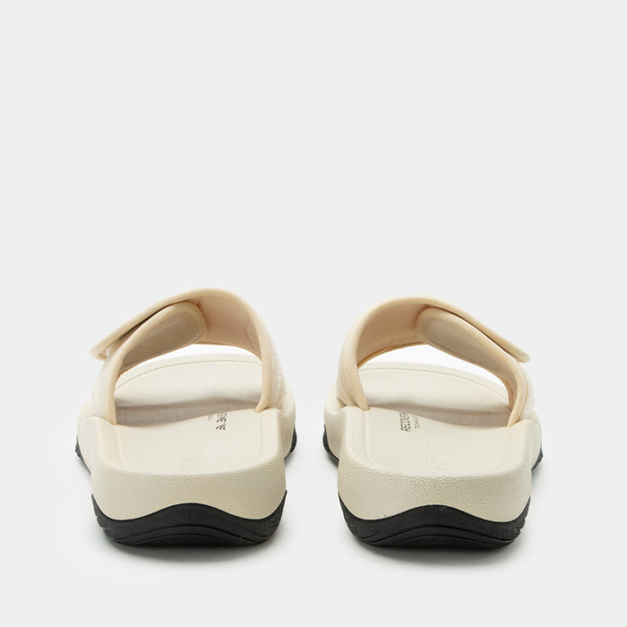 Alegria Ova8tion Beige Sandal