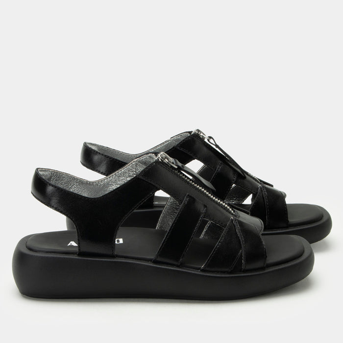 Alegria Palmer Black Sapphire Sandal