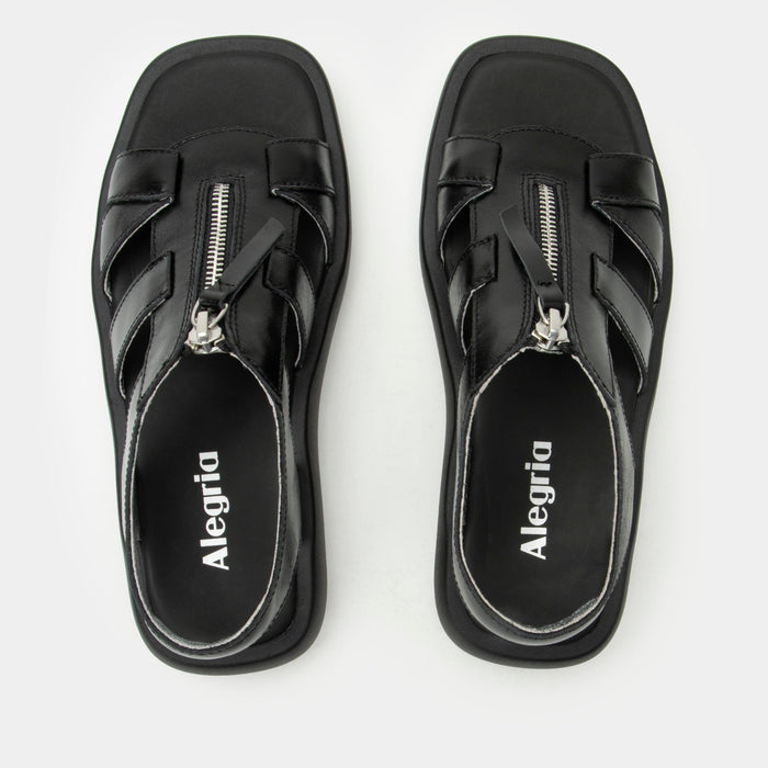 Alegria Palmer Black Sapphire Sandal