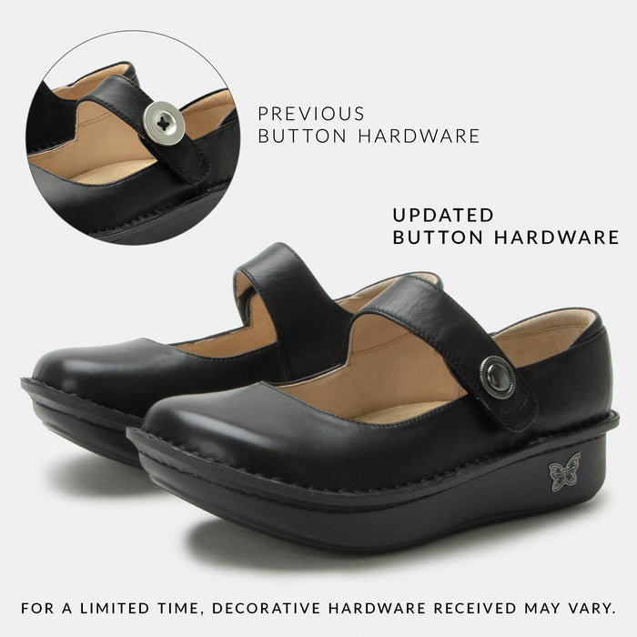 Alegria Paloma Black Nappa Mary Jane