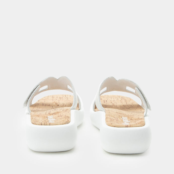 Alegria Portia All White Sandal
