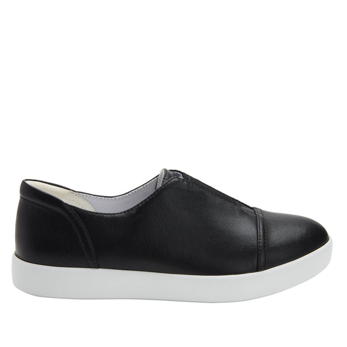 alegria Posy Black Nappa Shoe