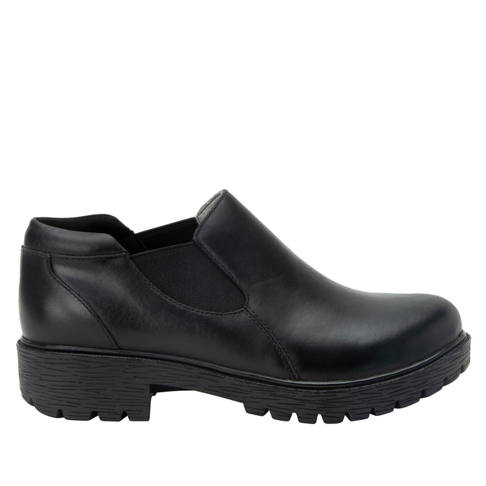alegria Ramona Oiled Black Shoe