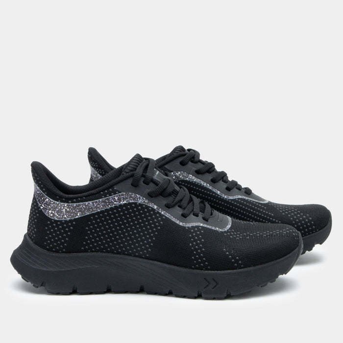 alegria Rize Black Shoe