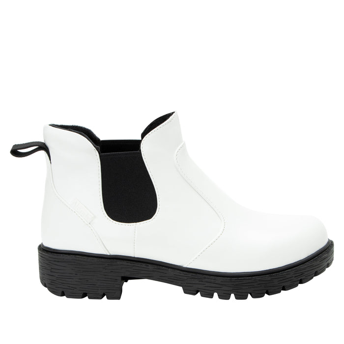 alegria Rowen White Boot