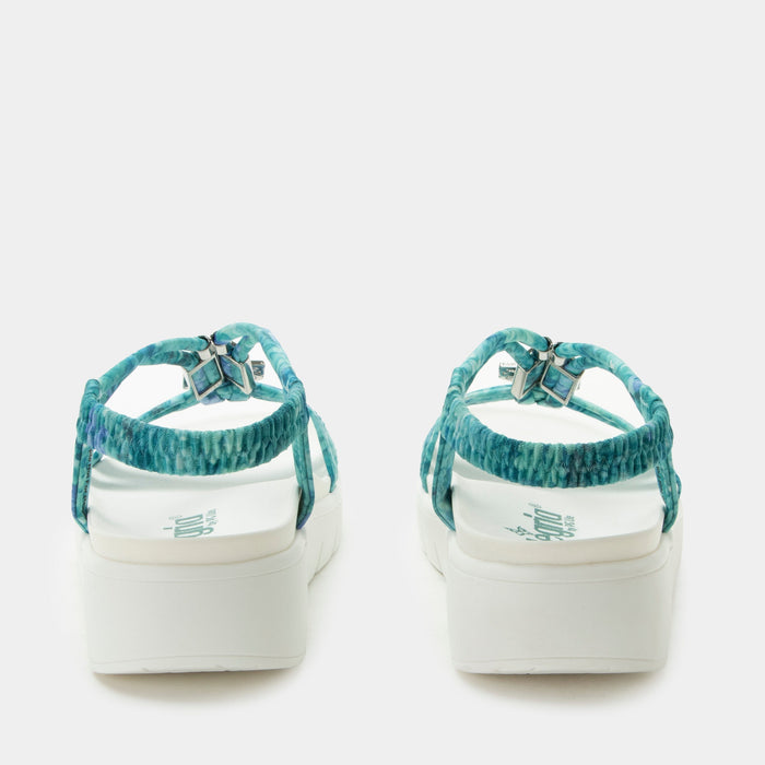 Alegria Roz Aqua Flora Sandal