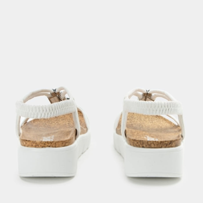 Alegria Roz True White Sandal