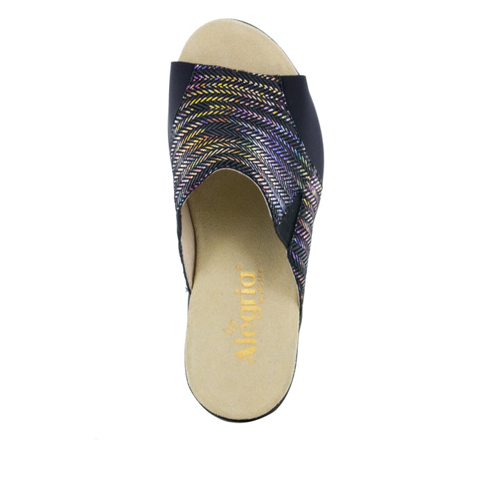 Alegria Ryli Chained Gold Sandal