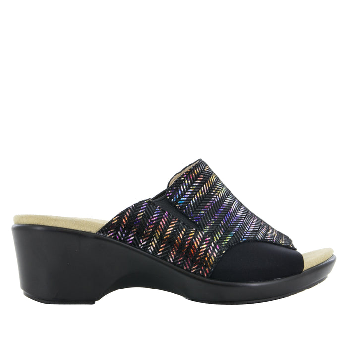 alegria Ryli Chained Gold Sandal